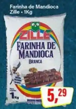 Rede Supermarket Farinha de Mandioca Branca oferta