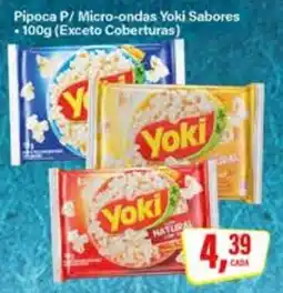 Rede Supermarket Pipoca P/ Micro-ondas Yoki Sabores oferta