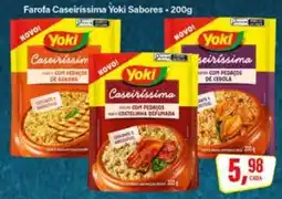Rede Supermarket Farofa caseirissima yoki sabores oferta