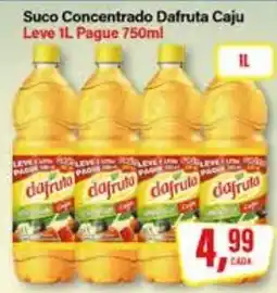 Rede Supermarket Suco concentrado dafruta caju oferta