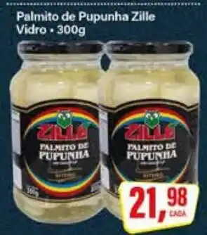 Rede Supermarket Palmito de Pupunha Zille Vidro oferta