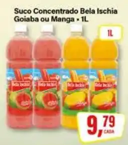 Rede Supermarket Suco concentrado bela ischia goiaba ou manga oferta