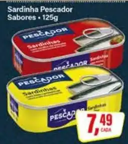 Rede Supermarket Sardinha pescador sabores oferta