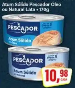 Rede Supermarket Atum Sólido Pescador Óleo ou Natural oferta