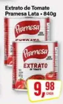 Rede Supermarket Extrato de Tomate Pramesa Lata oferta