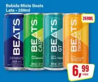 Rede Supermarket Bebida Mista Beats oferta