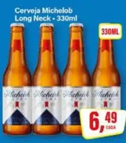 Rede Supermarket Cerveja michelob long neck oferta