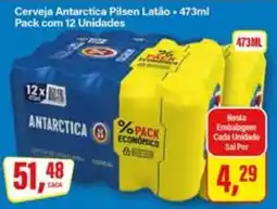 Rede Supermarket Cerveja Antarctica Pilsen Latão oferta