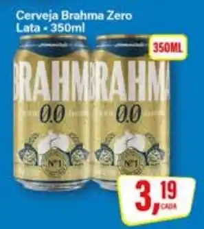 Rede Supermarket Cerveja brahma zero oferta