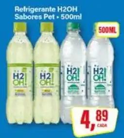 Rede Supermarket Refrigerante H2OH Sabores Pet oferta