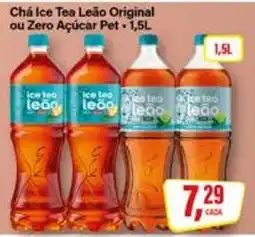Rede Supermarket Chá Ice Tea Leão Original ou Zero Açúcar Pet oferta