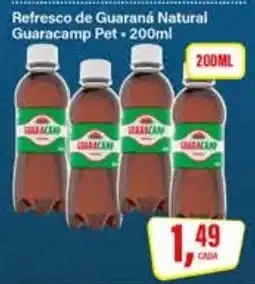 Rede Supermarket Refresco de Guaraná Natural GuaraCamp Pet oferta