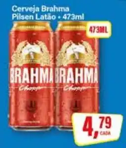 Rede Supermarket Cerveja brahma pilsen latão oferta