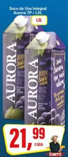 Rede Supermarket Suco de Uva Integral Aurora TP oferta