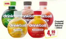 Rede Supermarket Coquetel drinkball sabores oferta
