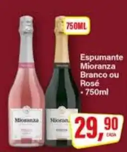 Rede Supermarket Espumante Mioranza Branco ou Rosé oferta