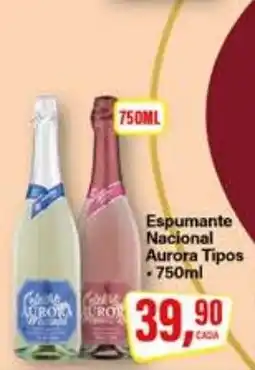 Rede Supermarket Espumante Nacional Aurora Tipos oferta