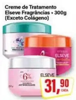Rede Supermarket Creme de Tratamento Elseve Fragrâncias oferta