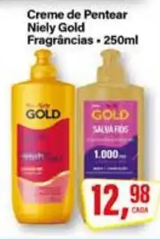 Rede Supermarket Creme de Pentear Niely Gold oferta