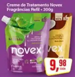 Rede Supermarket Creme de tratamento novex fragrâncias refil oferta