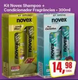 Rede Supermarket Kit Novex Shampoo + Condicionador Fragrâncias oferta
