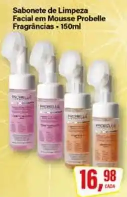 Rede Supermarket Sabonete de Limpeza Facial em Mousse Probelle oferta