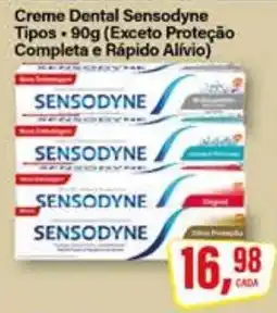 Rede Supermarket Creme Dental Sensodyne Tipos oferta