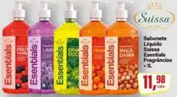 Rede Supermarket Sabonete líquido suissa essentials fragrâncias oferta
