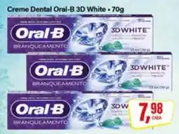 Rede Supermarket Creme Dental Oral-B 3D White oferta