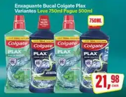 Rede Supermarket Enxaguante Bucal Colgate Plax oferta