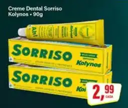 Rede Supermarket Creme Dental Sorriso oferta
