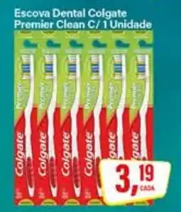 Rede Supermarket Escova Dental Colgate Premier Clean oferta