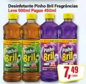 Rede Supermarket Desinfetante Pinho Bril fragrâncias oferta