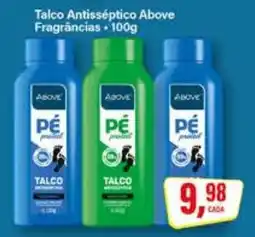 Rede Supermarket Talco Antisséptico Above Fragrâncias oferta