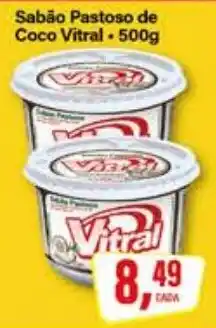 Rede Supermarket Sabão Pastoso de Coco Vitrail oferta