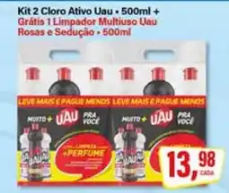 Rede Supermarket Kit 2 Cloro Ativo Uau oferta