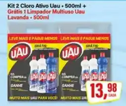 Rede Supermarket Kit 2 Cloro Ativo Uau oferta