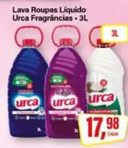 Rede Supermarket Lava Roupas Líquido Urca Fragrâncias oferta