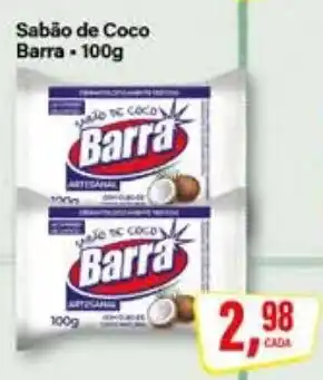 Rede Supermarket Sabão de Coco Barra oferta