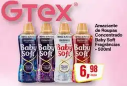 Rede Supermarket Amaciante de Roupas Concentrado Baby Soft Fragrâncias oferta