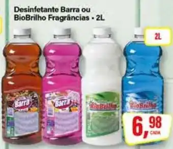 Rede Supermarket Desinfetante Barra ou BioBrilho Fragrâncias oferta
