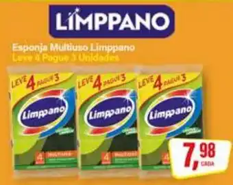 Rede Supermarket Esponja Multiuso Limppano oferta