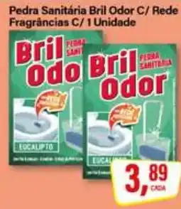 Rede Supermarket Pedra Sanitária Bril Odor C/ Rede Fragrâncias C/ 1 Unidade oferta