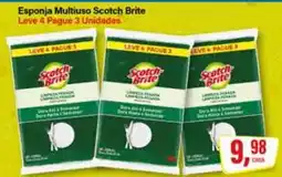 Rede Supermarket Esponja multiuso scotch brite oferta