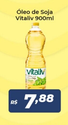 Atakarejo Oleo de Soja Vitaliv 900ml oferta