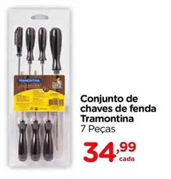 Conjunto de chaves de fenda Tramontina