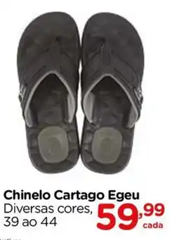 Carrefour Chinelo Cartago Egeu oferta