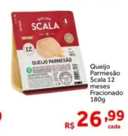 Shibata Supermercados Queijo Parmesão Scala 12 meses Fracionado oferta