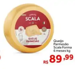 Shibata Supermercados Queijo Parmesão Scala Forma 6 meses oferta