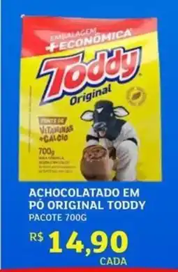 Assaí Atacadista Achocolatado em pó original toddy pacote oferta